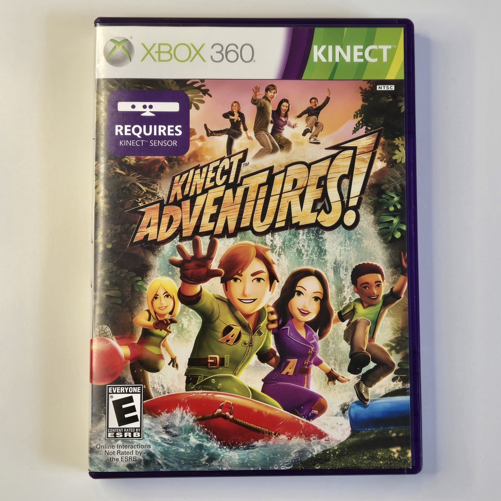 Kinect Adventures Xbox 360 Game Rated E Complete In Box
